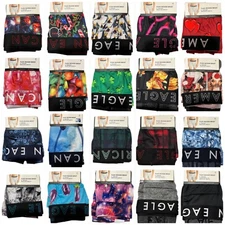 NWT AMERICAN EAGLE Men's Flex 6" Boxer Brief Underwear Sz XS-S-M-L-XL-XXL #25