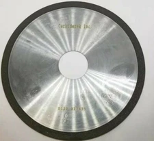 6 x 0.045"  D1A1R DIAMOND CUT-OFF WHEEL 120 GRIT  0.276" abrasive depth