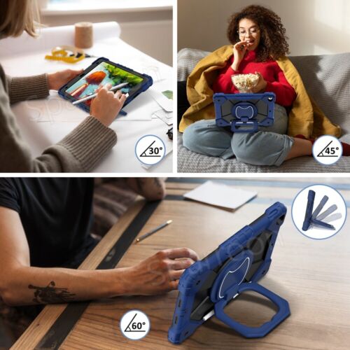 Shockproof Heavy Duty Hard Case for iPad 5/6/7/8/9/10th Gen Air 4 5 Pro 11 2024 - Picture 34 of 126
