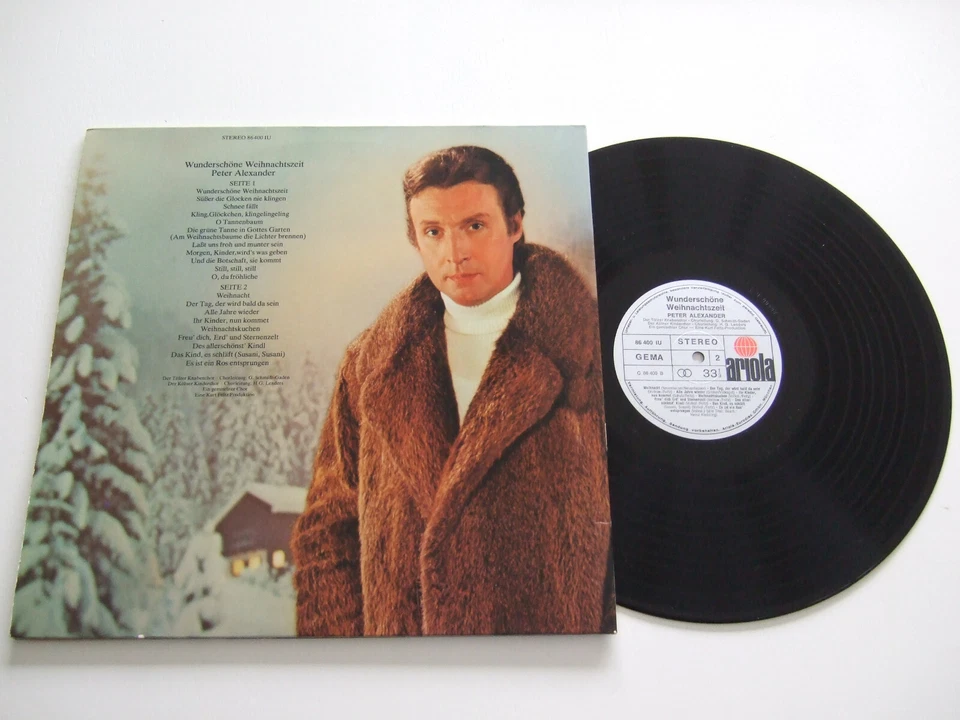 PETER ALEXANDER --- Wunderschöne Weihnacht  - (F031)  - MINT ! - Bild 2 von 4