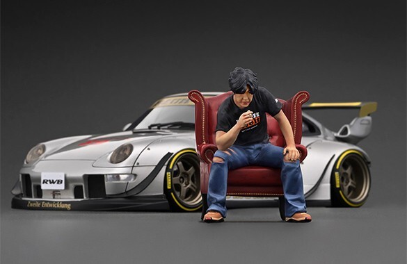 RWB997 イグニション1/18 シルバー ignition 1/18 RWB 997