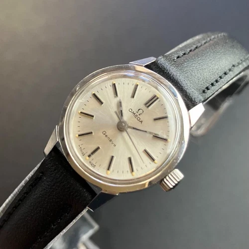 OMEGA Watch Rare Double Name Seamaster Geneva Hand wound Vintage Antique Movab