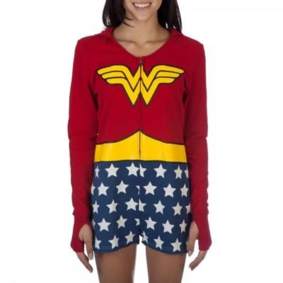 Wonder Woman Bioworld Wonder Woman Cosplay Hooded Romper By