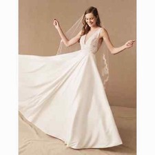 Anthropologie x BHLDN Jenny by Jenny Yoo Portland Wedding Gown $995 Sz 2 