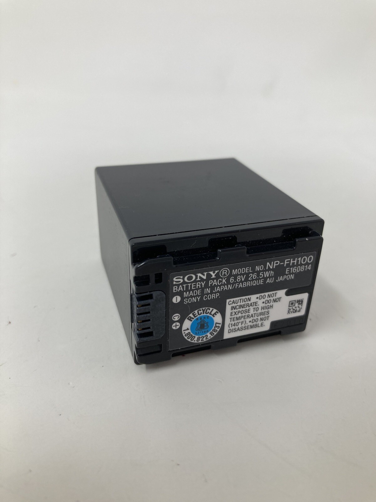 Genuine Sony NPFH100 Actiforce Rechargeable Hybrid InfoLithium Battery