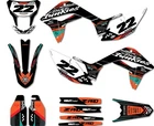 Custom Graphics, full kit fits Kayo T2 250 models Wild Style sticker kit