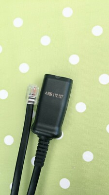 Plantronics Anschlußkabel U10 für Avaya Tenovis SKU 38296-01 - 4.999.112.127