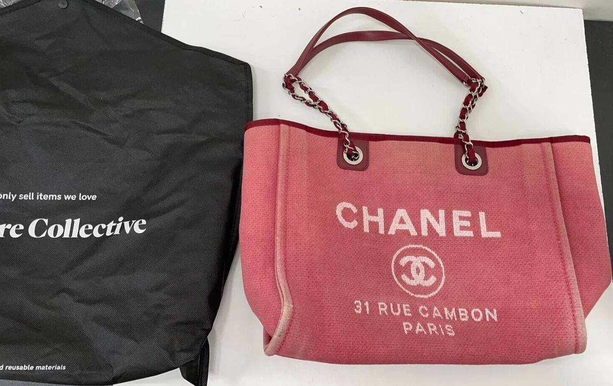 Chanel deauville tote 2017 new arrivals