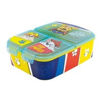 FrüHstüCksbox FüR Kinder Brotdose Mit 3 FäCher Paw Patrol Lunchbox In Gelb-Blau