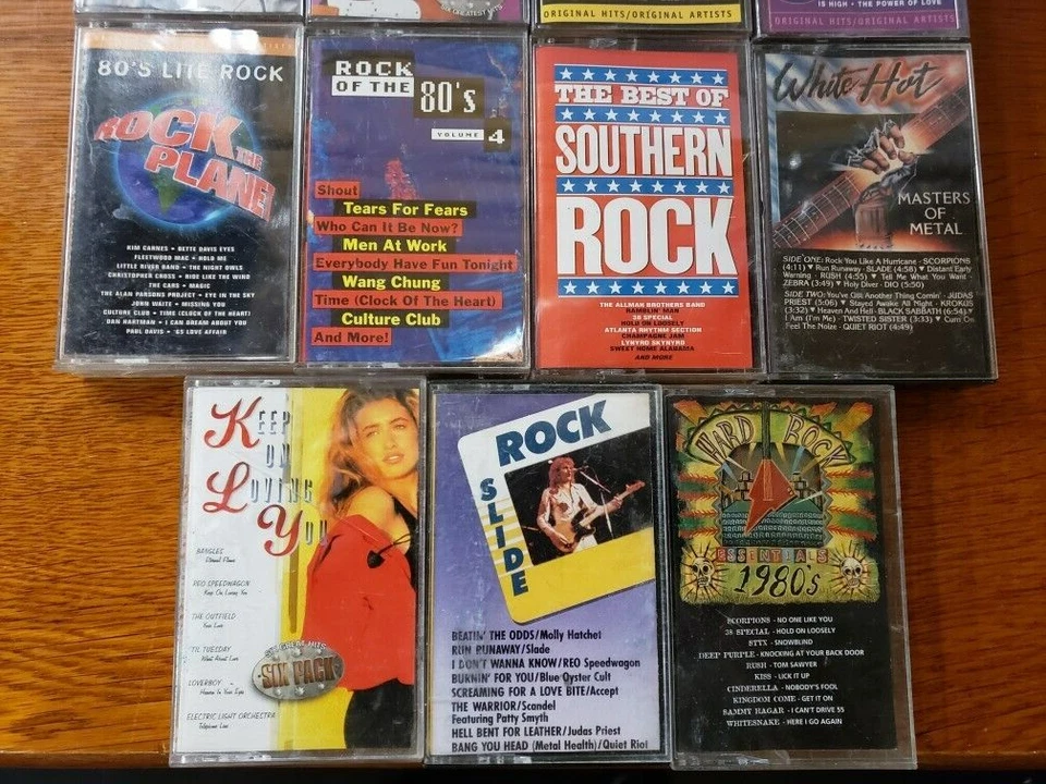 Pop Rock & Roll 29 Cassette Tape Lot Starship Styx Blondie Quiet Riot ELO - Image 4 of 4