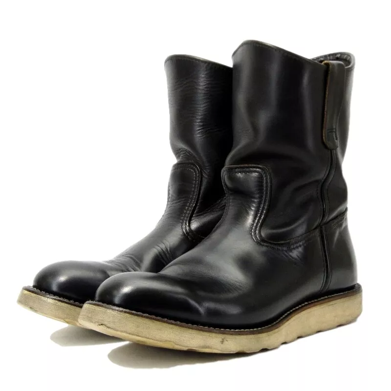REDWING US8.5E 26.5cm Pecos Boots 8169 1996 Puruon Black Chrome 10006605