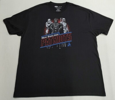 Junk Food Star Wars New England Patriots SS Black Men's T Shirt