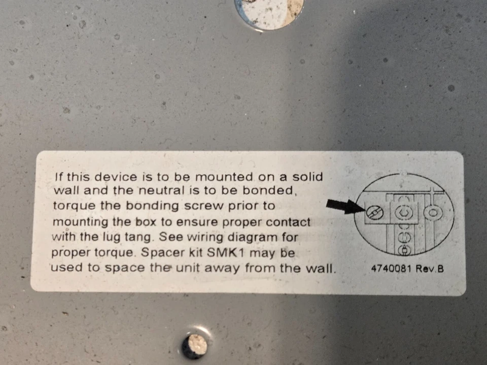 Class CTL Enclosed Panelboard C-3268 | E10703 | 4740081 - Image 3 of 4