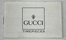 GUCCI Watch Original Timepieces guide book
