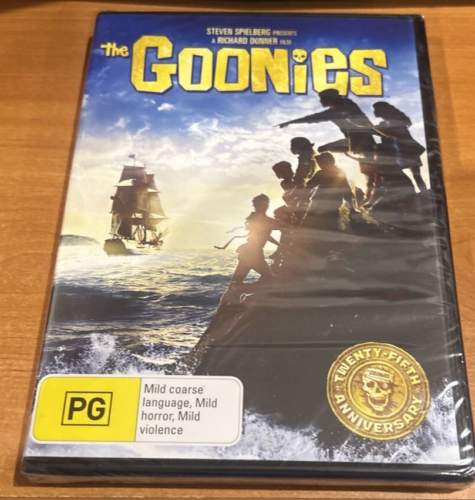 The Goonies (1985 : 1 Disc DVD Set) Brand New Sealed In Plastic Region 4 - Picture 1 of 2