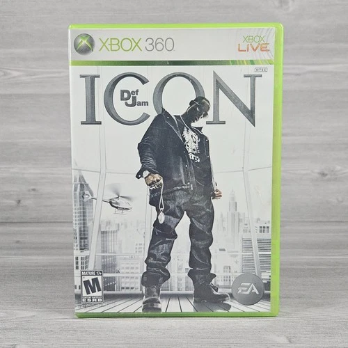 Def Jam Icon (Xbox 360) Game and Case No Manual
