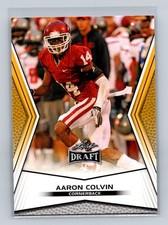 2014 Leaf Draft Gold #1 Aaron Colvin Oklahoma Sooners Gold