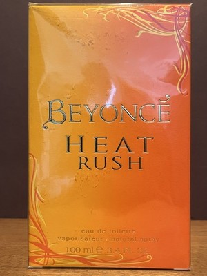 Beyonce HEAT RUSH 3.4 FL. OZ / 100 ml Eau De Parfum Spray for Women SEALED RARE