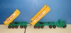 Vintage Matchbox 1966 Lesney #K16  Dodge Tractor  W/ Twin Fruehauf Tippers