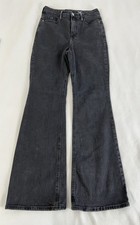 Old Navy Higher High Rise Flare Jeans Black Sz 4 Women  s