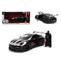 Porsche 911 Star Wars Darth Vader Black 1:24 Jada Toys Movie -D- Neues Modell