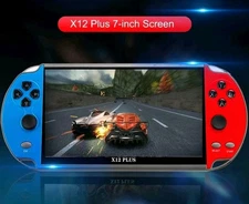 X12 Plus Retro Video Game Console Handheld Player 7 Inches Screen 1000+Games