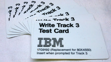 ATM Testcard Magnetstreifen IBM 10 Stück  NEU !!! 17G9192 80X4550