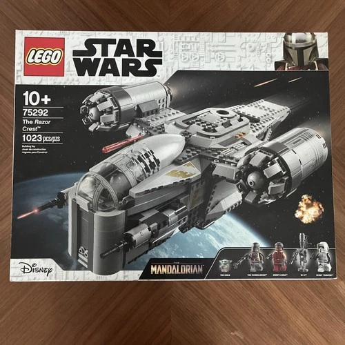 New ListingLego Star Wars set 75292 The Razor Crest *BRAND NEW* The Mandalorian Grogu ship