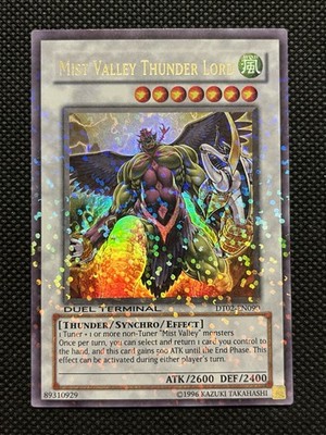 Mist Valley Thunder Lord DT02-EN090 DUEL TERMINAL Ultra Parallel Rare Light Play
