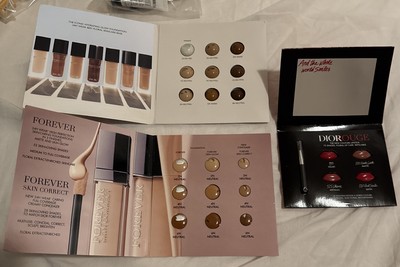 Dior Forever Skin Glow Foundation + Forever Skin Correct + DiorRouge Lipstick