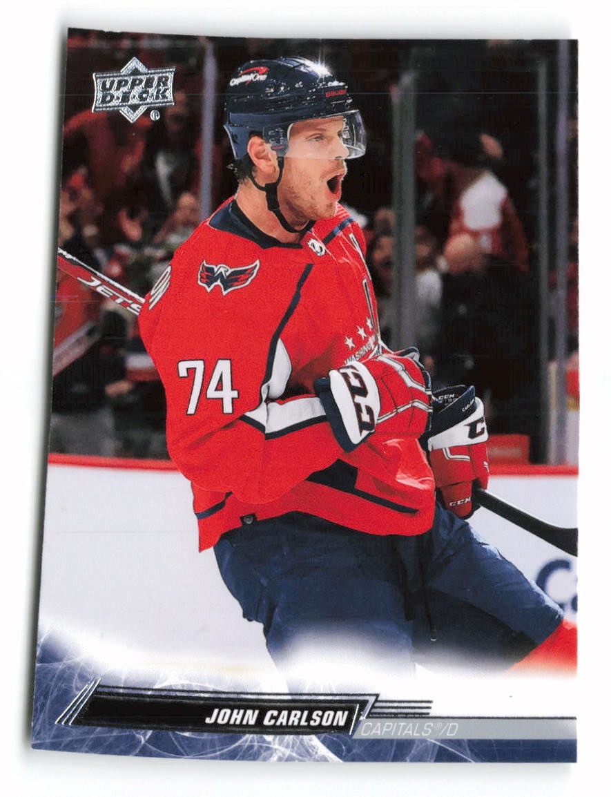 2022-23 Upper Deck John Carlson #187 Washington Capitals