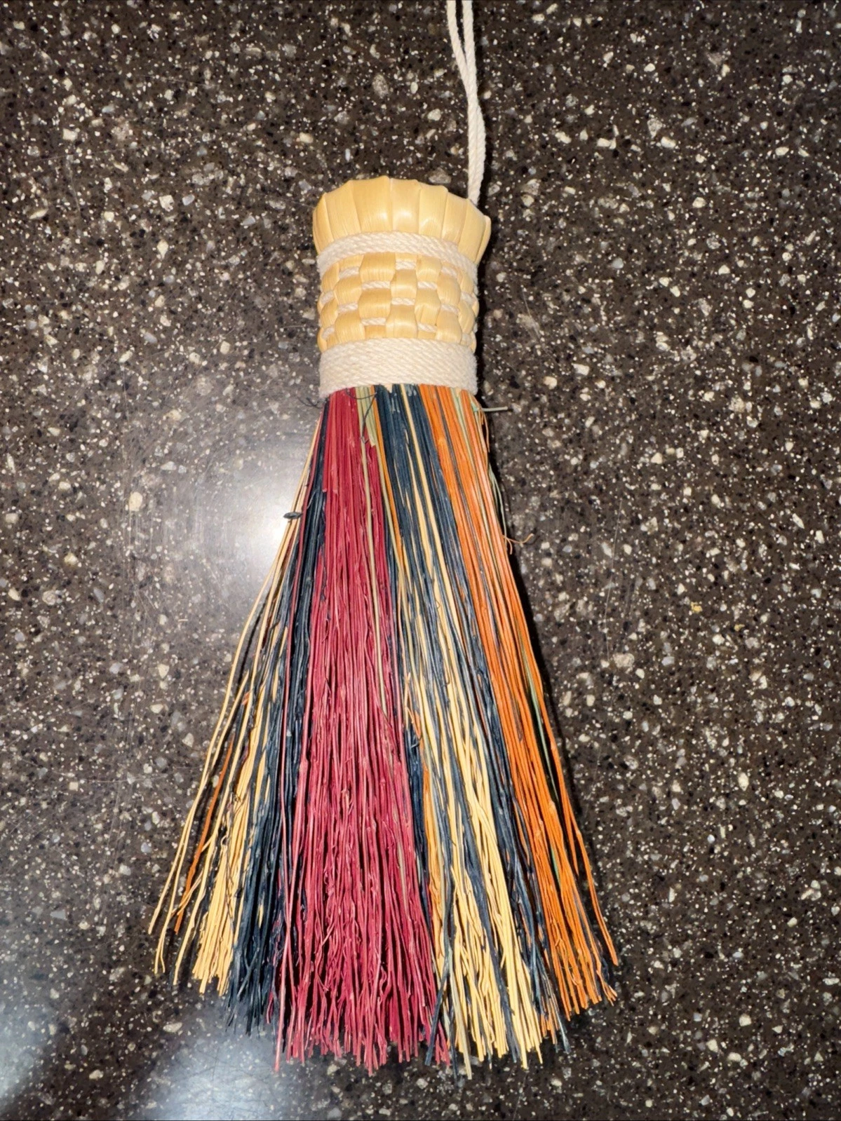 Berea Handmade Artisan Woven Straw Hand Whisk Broom Twisted Wood Handle 8”
Opens in a new window or
