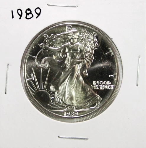 1989 American Silver Eagle BU 1 oz #JC