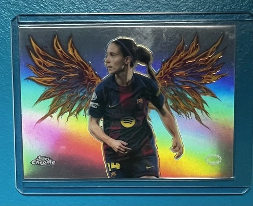 2025-26 TOPPS CHROME UWCL AITANA BONMATIC ARISE SSP FC BARCELONA