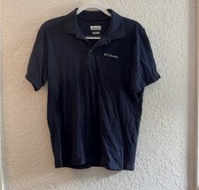 Columbia Active Fit Men’s XL Polo Navy Blue Excellent Condition