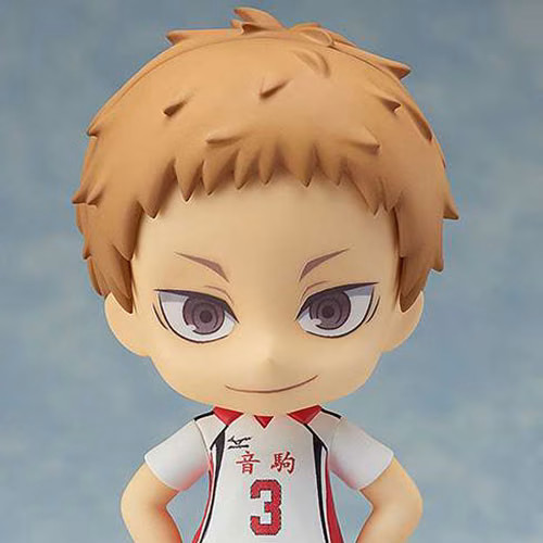Statuette Haikyuu Morisuke Yaku Nendoroid 807 finition premium en plastique ABS