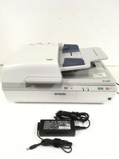 Epson WorkForce DS-7500 Document Sheet Scanner 4596 Scan Count AC Adapter, WORKS
