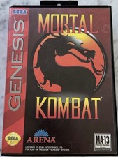 Sega Genesis | Mortal Kombat | Complete Game + Manual + Case