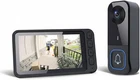 Wireless Video Doorbell No Subscription with 4.5 Inch Monitor and Night Vision