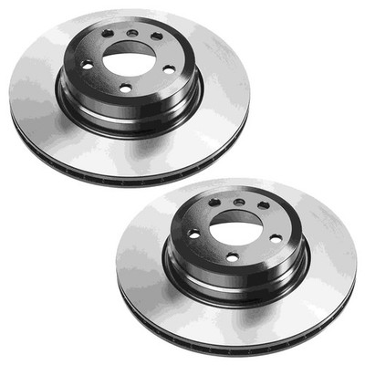 Wagner 2pc Rear E-Coated Disc Brake Rotors Set 345mm For BMW E70 X5 E72 X6