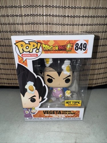 Funko Pop! Vinyl: Dragon Ball - Vegeta Cooking with Apron #849 Hot Topic Figure