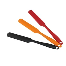 Waziaqoc 3PCS Silicone Jar Spatula, Cake Cream Butter Spatulas Sourdough Spat...