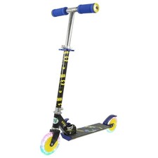 BATMAN INLINE SCOOTER Officially Licensed Light-Up Wheels Kids Age 5+ Boys Girls