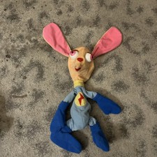 VTG Ren Plush From Ren And Stimpy Space Suit With Inflatable Feature