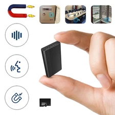 Grabadora De Voz Espia Grabacion De Audio Oculto Pequeño Activado voz Magnetismo