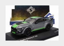 SOLID 4311504 FORD USA - MUSTANG SHELBY GT500 COUPE 2020 - GREY GREEN - 1/43
