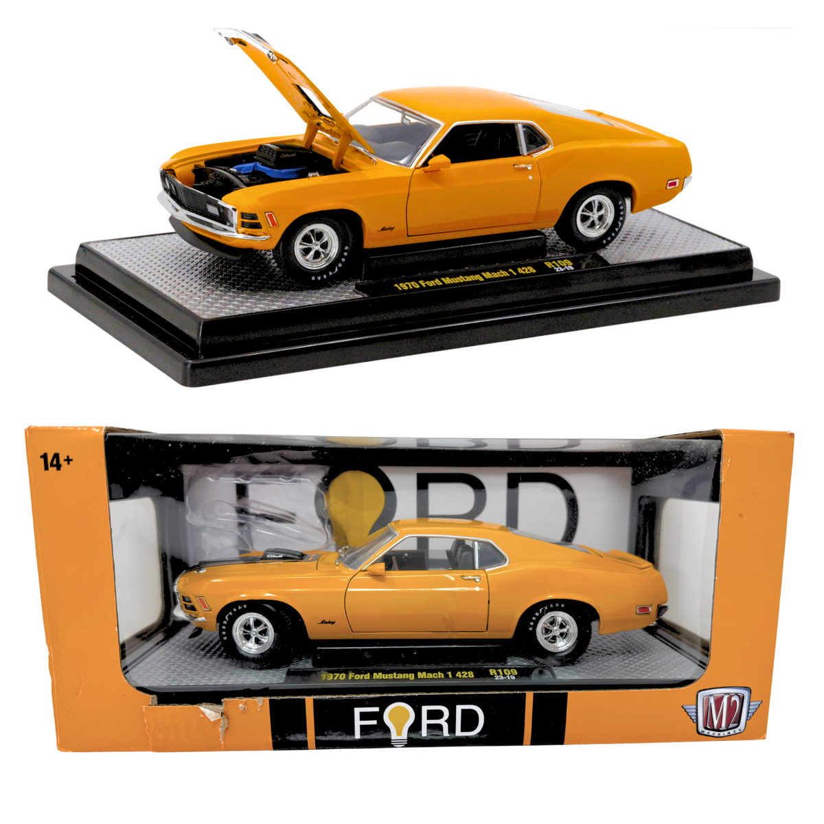 M2 Machines 1970 Ford Mustang Mach 1 428 1:24 Diecast | eBay