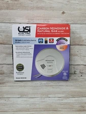 USI Carbon Monoxide & Natural Gas Detector, 120V Hardwired w/ Battery (B⁴)