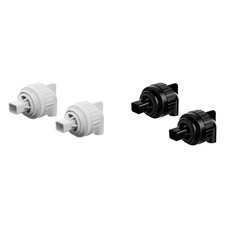 2x Duckbill Nozzle Connector Aquarium Parts Adapter