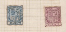 Lot 2 TIMBRES ANCIENS MAURITIUS 1921 Oblitérés